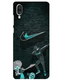Чехол для ZTE Blade A51 Lite с картинкой «Спортивный арт Nike»