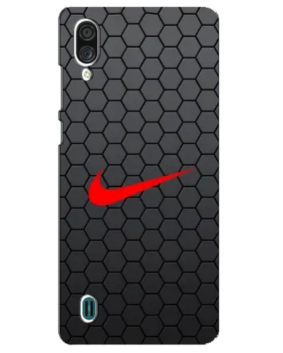 Чехол для ZTE Blade A51 Lite с картинкой «Nike — карбоновая сетка»