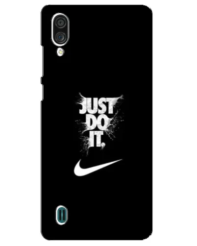 Чехол для ZTE Blade A51 Lite с картинкой «Текстовый принт Nike»