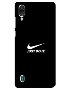 Чехол для ZTE Blade A51 Lite с картинкой «Минимализм от Nike»