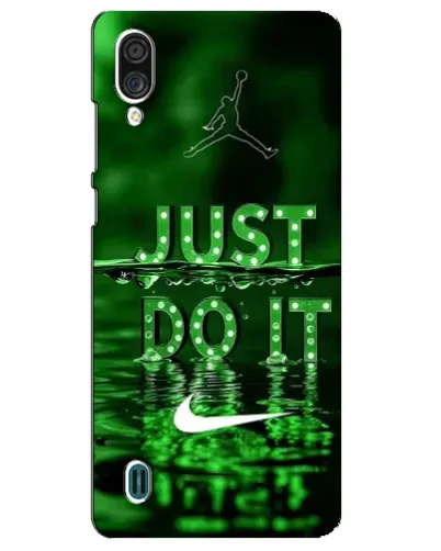 Чехол для ZTE Blade A51 Lite с картинкой «Зеленый неоновый Nike»