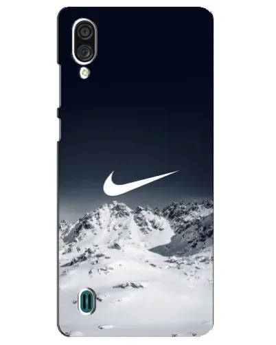 Чехол для ZTE Blade A51 Lite с картинкой «Nike — зимние горы»