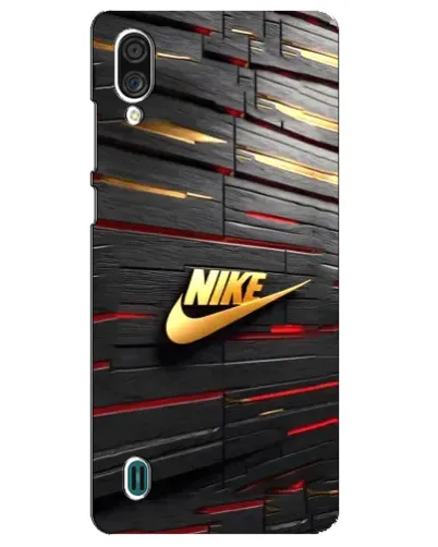 Чехол для ZTE Blade A51 Lite с картинкой «Золотой Nike на металле»