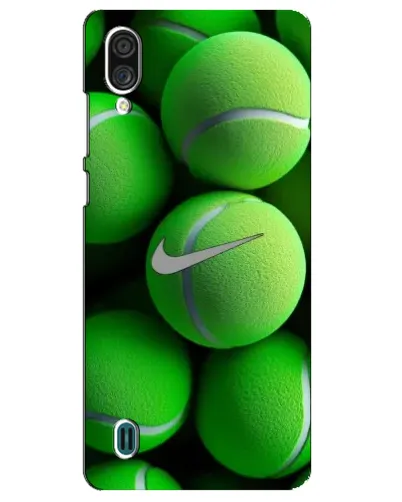 Чехол для ZTE Blade A51 Lite с картинкой «Теннисные мячи Найк»