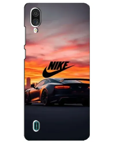 Чехол для ZTE Blade A51 Lite с картинкой «Nike и суперкар»