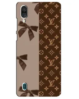 Чехол для ZTE Blade A51 Lite с картинкой «Louis Vuitton — банты»