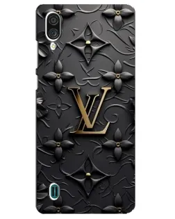 Чехол для ZTE Blade A51 Lite с картинкой «Кожаная текстура LV»