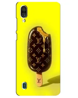 Чехол для ZTE Blade A51 Lite с картинкой «Мороженое от LV»