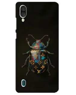 Чехол для ZTE Blade A51 Lite с картинкой «LV — мраморный принт»