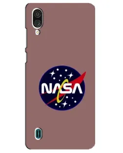 Чехол для ZTE Blade A51 Lite с картинкой «NASA — ретро космос»