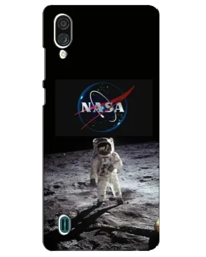 Чехол для ZTE Blade A51 Lite с картинкой «Астронавт на Луне»