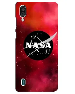 Чехол для ZTE Blade A51 Lite с картинкой «NASA — красная туманность»
