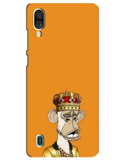 Чехол для ZTE Blade A51 Lite с картинкой «Золотая обезьяна Bored Ape»