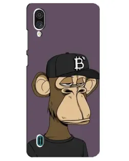 Чехол для ZTE Blade A51 Lite с картинкой «Bored Ape в кепке»