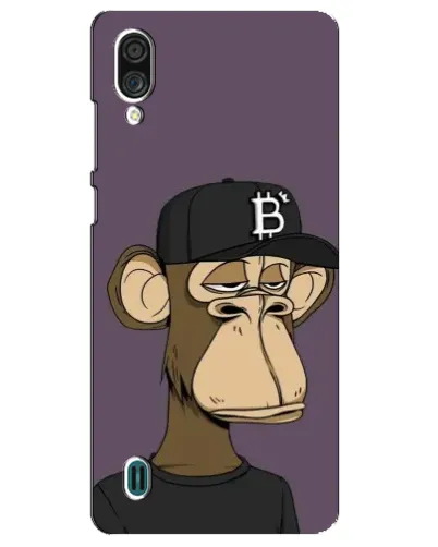 Чехол для ZTE Blade A51 Lite с картинкой «Bored Ape в кепке»