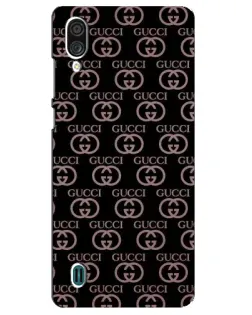 Чехол для ZTE Blade A51 Lite с картинкой «Классическая монограмма Gucci»