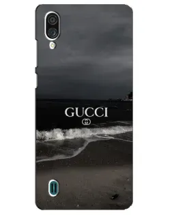 Чехол для ZTE Blade A51 Lite с картинкой «Gucci — морской прибой»