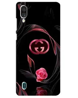Чехол для ZTE Blade A51 Lite с картинкой «Gucci — неоновая роза»