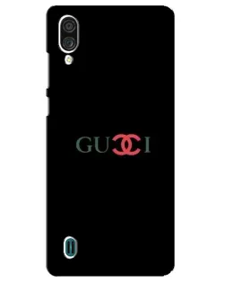 Чехол для ZTE Blade A51 Lite с картинкой «Gucci — красный градиент»
