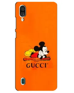 Чохол для ZTE Blade A51 Lite з картинкою «Міккі Маус Gucci — помаранч» Чохол для ZTE Blade A51 Lite з картинкою «Міккі Маус Gucci — помаранч»