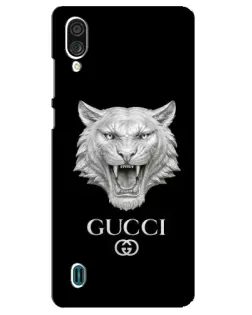 Чохол для ZTE Blade A51 Lite з картинкою «Gucci — срібний лев» Чохол для ZTE Blade A51 Lite з картинкою «Gucci — срібний лев»