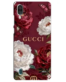 Чохол для ZTE Blade A51 Lite з картинкою «Gucci — бордові троянди» Чохол для ZTE Blade A51 Lite з картинкою «Gucci — бордові троянди»