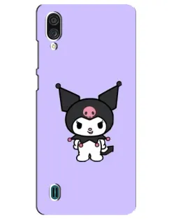 Чехол для ZTE Blade A51 Lite с картинкой «Kuromi — нежный фиолетовый»