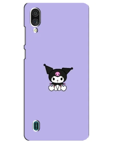 Чехол для ZTE Blade A51 Lite с картинкой «Kuromi — фиолетовый минимализм»