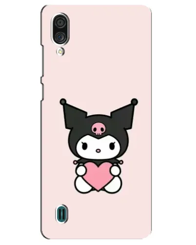 Чехол для ZTE Blade A51 Lite с картинкой «Kuromi и сердце»
