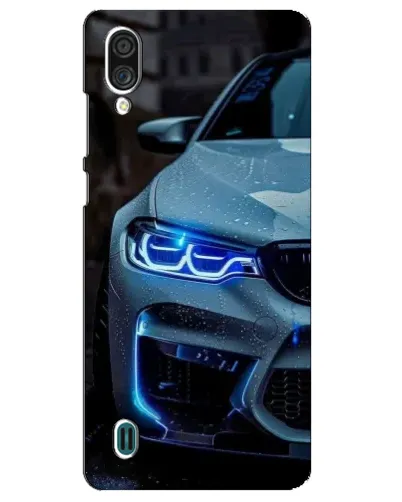 Чехол для ZTE Blade A51 Lite с картинкой «Взгляд BMW с синими фарами» Чехол для ZTE Blade A51 Lite с картинкой «Взгляд BMW с синими фарами»