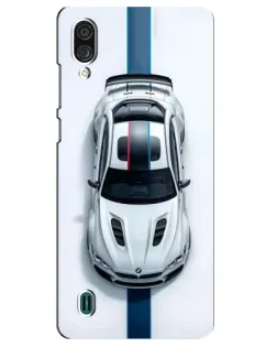 Чехол для ZTE Blade A51 Lite с картинкой «Вид сверху — BMW M»