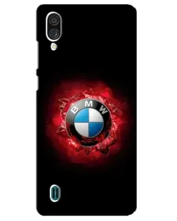 Чехол для ZTE Blade A51 Lite с картинкой «Логотип BMW — вспышка»