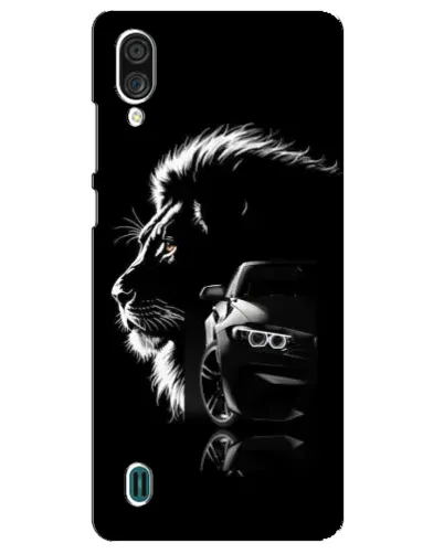 Чехол для ZTE Blade A51 Lite с картинкой «BMW и лев» Чехол для ZTE Blade A51 Lite с картинкой «BMW и лев»