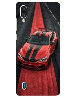 Чехол для ZTE Blade A51 Lite с картинкой «BMW на красной дорожке»