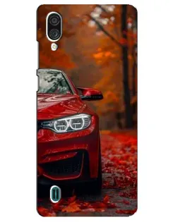 Чехол для ZTE Blade A51 Lite с картинкой «Осенняя BMW M4»