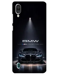 Чохол для ZTE Blade A51 Lite з картинкою «BMW крізь нічне місто»