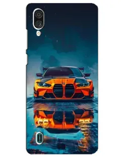 Чохол для ZTE Blade A51 Lite з картинкою «BMW — золота емблема»