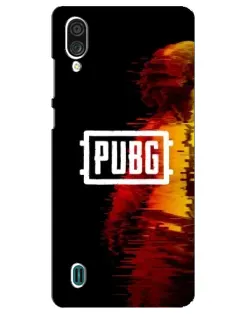 Чехол для ZTE Blade A51 Lite с картинкой «Яркий логотип PUBG»