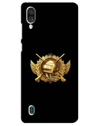 Чехол для ZTE Blade A51 Lite с картинкой «PUBG — оранжевый градиент»