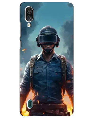Чехол для ZTE Blade A51 Lite с картинкой «PUBG — реалистичный герой»