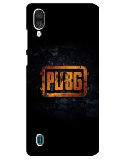 Чехол для ZTE Blade A51 Lite с картинкой «PUBG — золотой логотип»