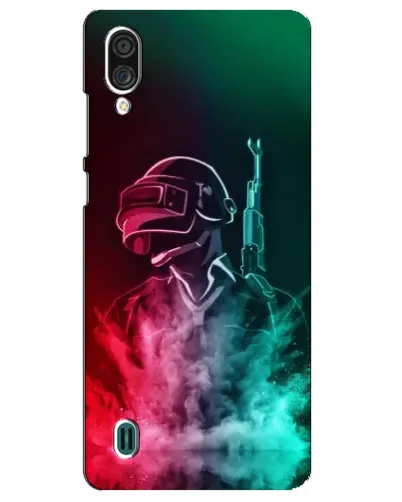 Чехол для ZTE Blade A51 Lite с картинкой «PUBG — огненный воин»