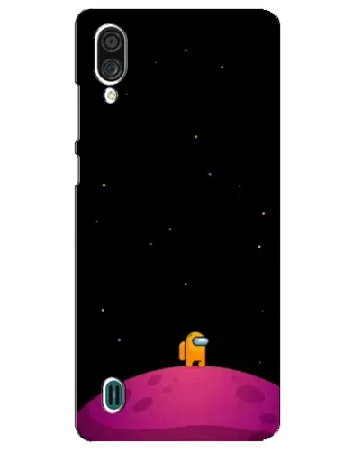 Чехол для ZTE Blade A51 Lite с картинкой «Одинокий герой на планете»