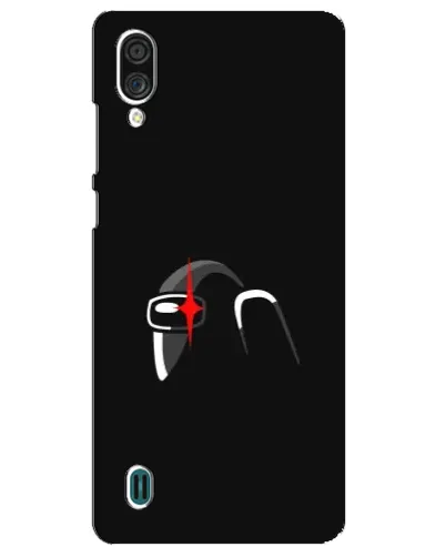 Чехол для ZTE Blade A51 Lite с картинкой «Among Us шлем»