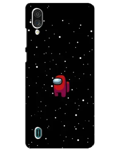 Чехол для ZTE Blade A51 Lite с картинкой «Красный Among Us»