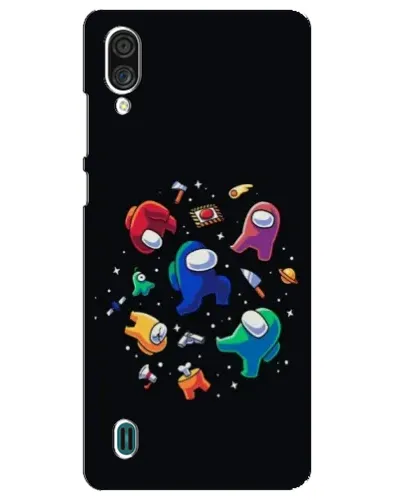 Чехол для ZTE Blade A51 Lite с картинкой «Among Us космос»