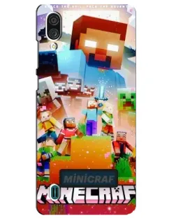 Чехол для ZTE Blade A51 Lite с картинкой «Minecraft герои игры» Чехол для ZTE Blade A51 Lite с картинкой «Minecraft герои игры»