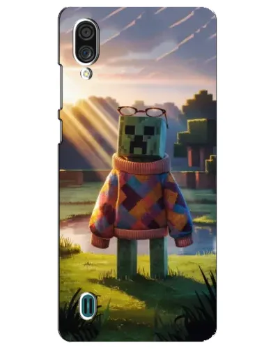 Чехол для ZTE Blade A51 Lite с картинкой «Крипер в свитере»