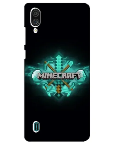 Чехол для ZTE Blade A51 Lite с картинкой «Minecraft Diamond лого»