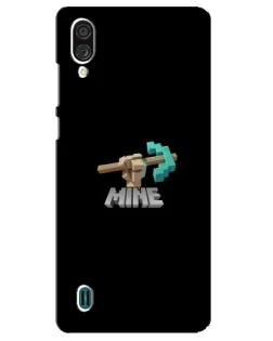 Чехол для ZTE Blade A51 Lite с картинкой «Алмазная кирка»